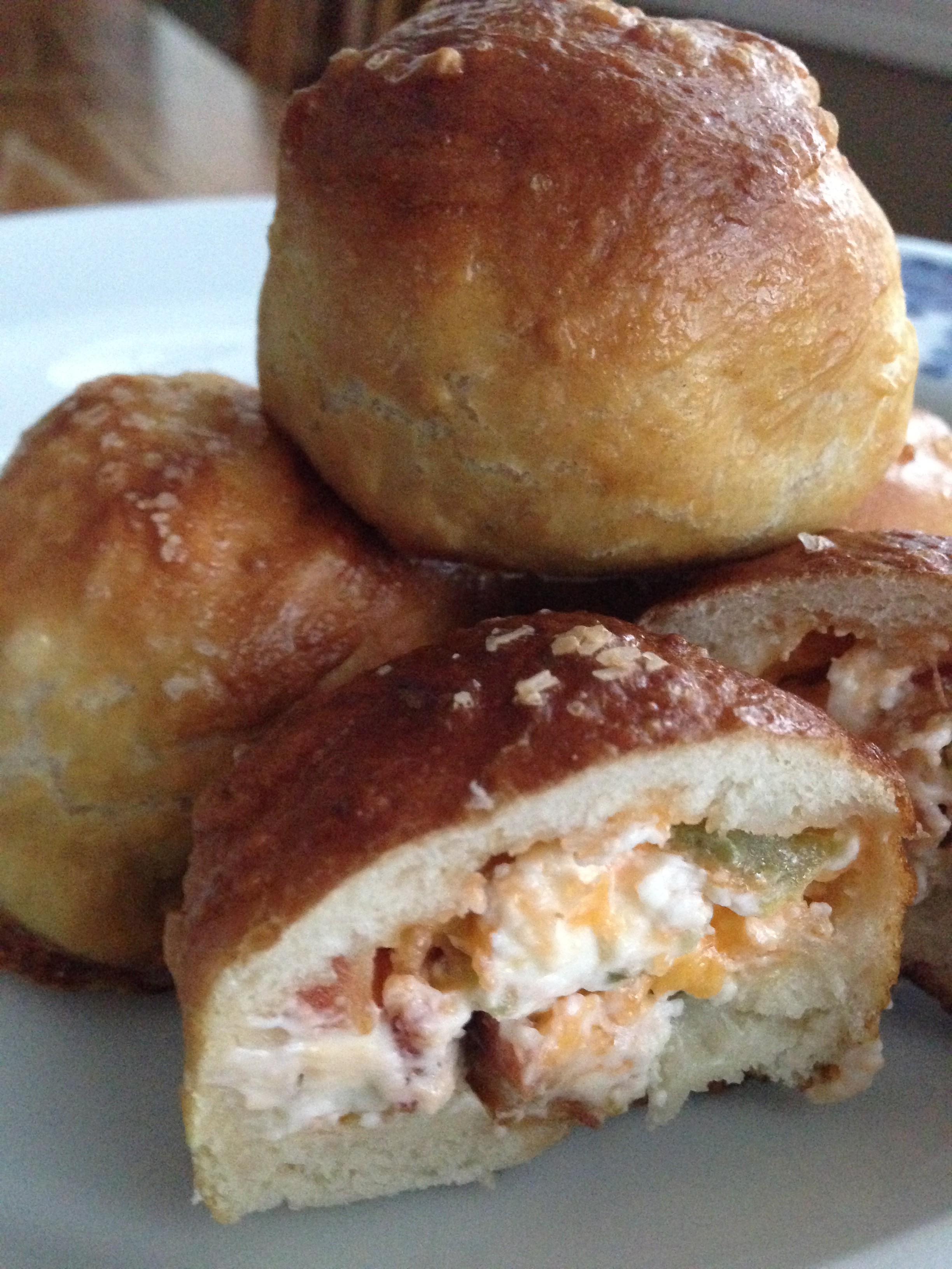 Jalapeño Popper Stuffed Pretzels ⋆ That Which Nourishes