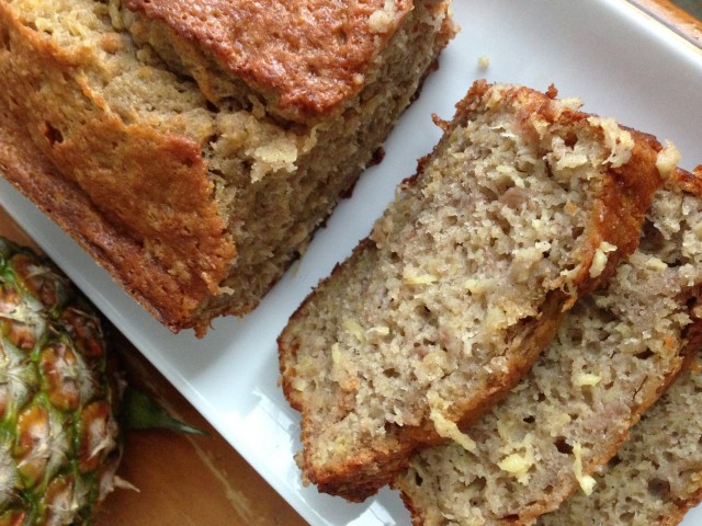 Hawaiian Bread -- Fruity, super moist, and packed with bananas AND pineapple, this bread takes banana bread to an entirely new level of yum! | thatwhichnourishes.com