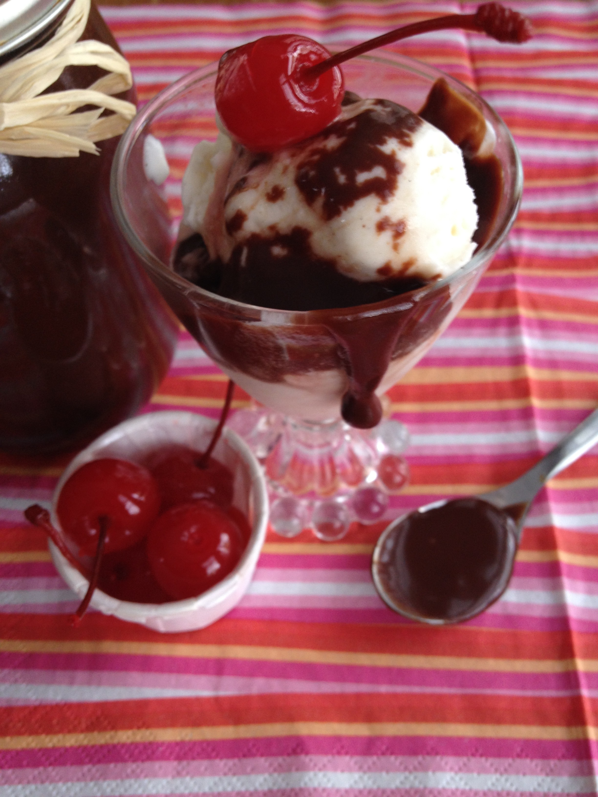 homemade hot fudge (occidental hotel)