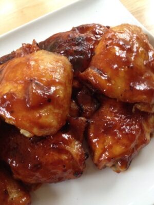 Best BBQ Chicken Thighs ⋆ That Which Nourishes