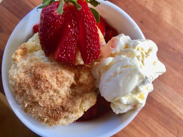 Strawberry Shortcake Biscuits -- The perfect buttery and soft accompaniment to your strawberries. | thatwhichnourishes.com