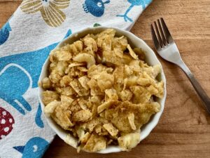 THE Tuna Casserole -- Absolutely the best version of casserole you're gonna eat! Cheesy perfection and my favorite meal. | thatwhichnourishes.com